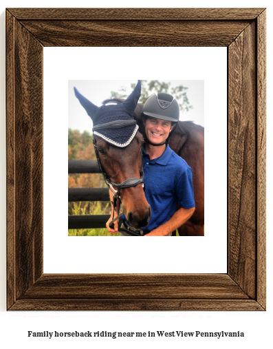 family horseback riding near me in West View, Pennsylvania